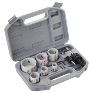 Bosch 9 Piece Plumbers Holesaw Set