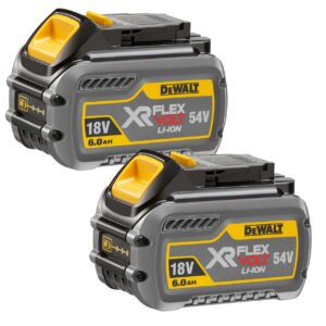 Dewalt DCB546-XJ 54V 6.0Ah XR FLEXVOLT Battery - Pack of 2
