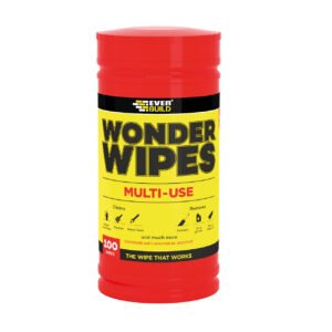 Everbuild Wonder Wipes Multi-Use Cleaning Wipes - 100 Wipes