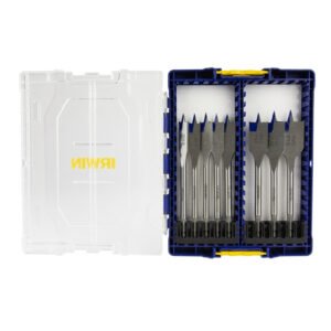 Irwin 8 Piece Speedbor Flat Bit Set