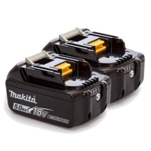 Makita BL1850B 5.0Ah 18V LXT Li-Ion Battery - Pack of 2