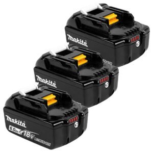 Makita 18v 6.0Ah Lithium-ion Battery Triplepack