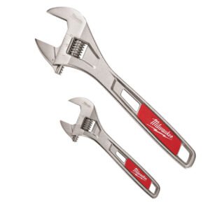 Milwaukee Adjustable Wrench Pack 150mm/250mm