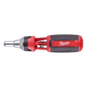 Milwaukee 9-in-1 Ratcheting Multi-Bit Screwdriver - Universal Shank