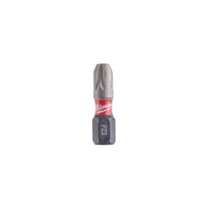 Milwaukee SHOCKWAVE PZ3 25mm Impact Screwdriver Bit Box - Pack of 25