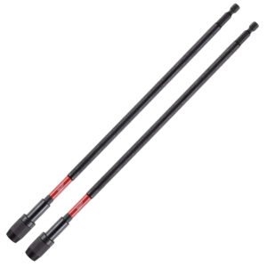 Milwaukee SHOCKWAVE 305mm Impact Quick-Release Magnetic Bit Holder - Pack of 2
