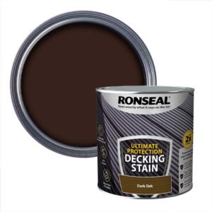 Ronseal Ultimate Protection Decking Stain 2.5L Dark Oak