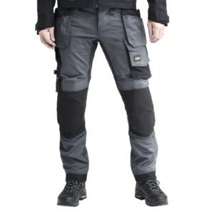 Snickers AllroundWork Stretch Trouser with Holster Pockets - Steel Grey