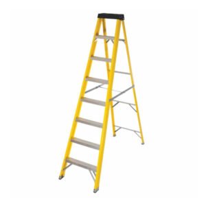 Vaunt 8 Tread Fibreglass Step Ladder - 2.23m