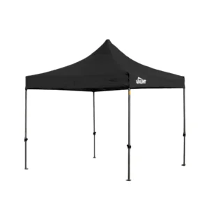 Vaunt 3m x 3m Steel Pop Up Gazebo - Black