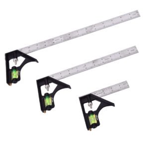 Vaunt 3 Piece Combination Square Set